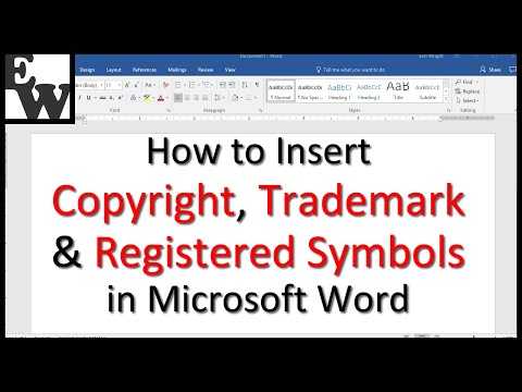 create an on/off symbol in word for mac